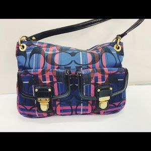 SALE🎉 COACH Pink and Blue Handbag